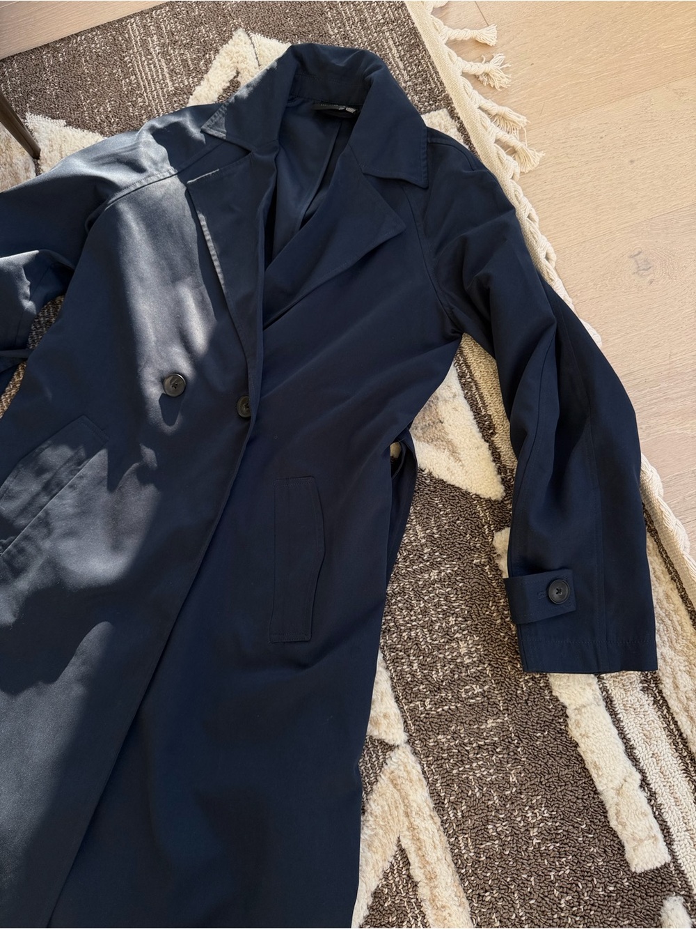 Vero Moda navy trench